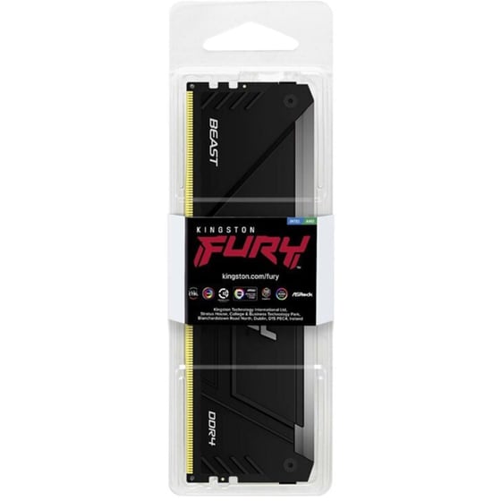 Μνήμη RAM Kingston Fury Beast RGB KF432C16BB12A/16 DDR4 3200MHz (1x16GB) image 3