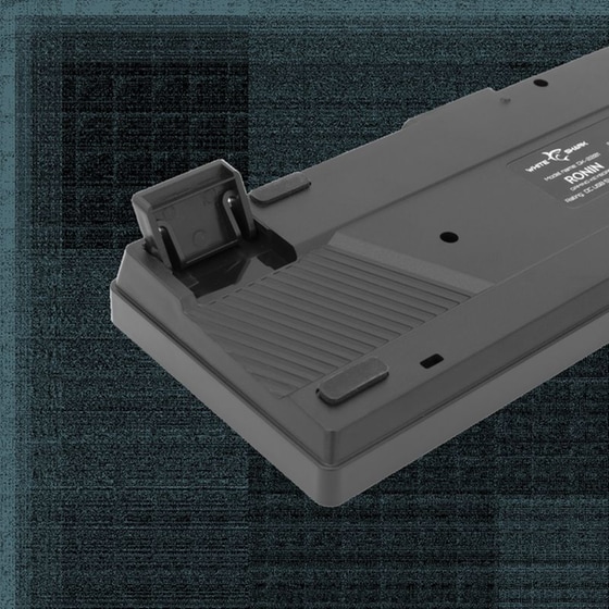 White Shark Gk-2201b Gaming Ενσύρματο Πληκτρολόγιο με RGB φωτισμό Μαύρο (US) image 3