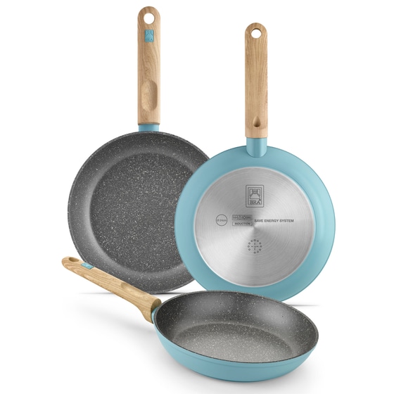 BRA A122231 NORDIC WOK 28 cm Αντικολλητικό Τηγάνι Wok από Αλουμίνιο image 5