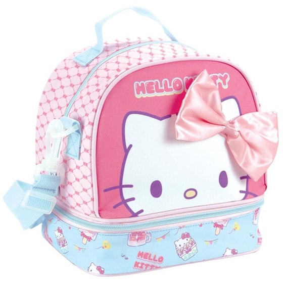 Τσαντάκι Φαγητού Gim Οβάλ Hello Kitty Cupcake image 0