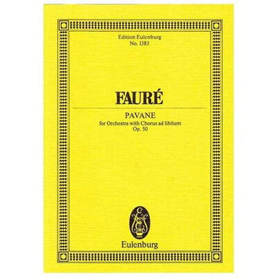 Faure - Pavane Op.50 [pocket Score] image 1