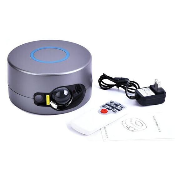 Περιστρεφόμενο Παιδικό Φωτιστικό Projector Με Προβολή Αστεριών Aurora Starry Sky image 2