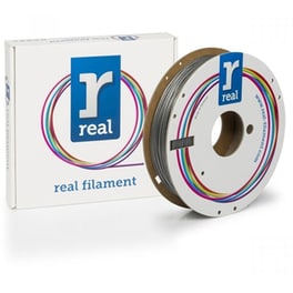 REAL FILAMENTS νήμα 3D εκτυπωτή PLA Sparkle - 0.5kg 1.75mm - Ασημί