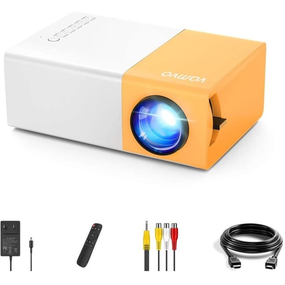 Projector Vamvo YG300 Pro - Λευκό/Πορτοκαλί image 2