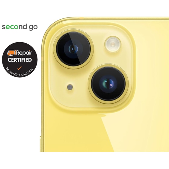 Μεταχειρισμένο iPhone 14 128GB Yellow second go Certified by iRepair image 5
