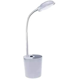 Φωτιστικό Γραφείου Aca Decor Hullen LED 4000K Μεταλλικό με Μολυβοθήκη 11x21.5x49 cm - Γκρι