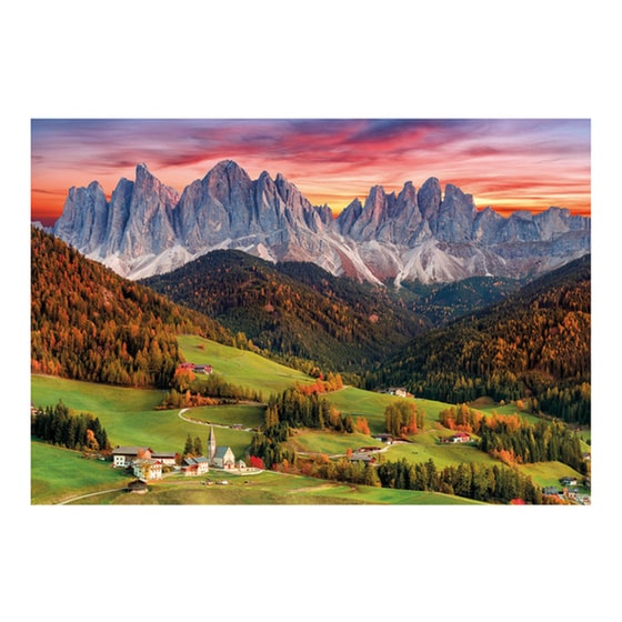 Παζλ Clementoni Val Di Funes Ιταλία (2000 Κομμάτια) image 1