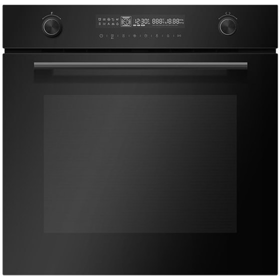 DAVOLINE BI O 1472 72 Lt Μαύρο Εντοιχιζόμενος Φούρνος Άνω Πάγκου image 0