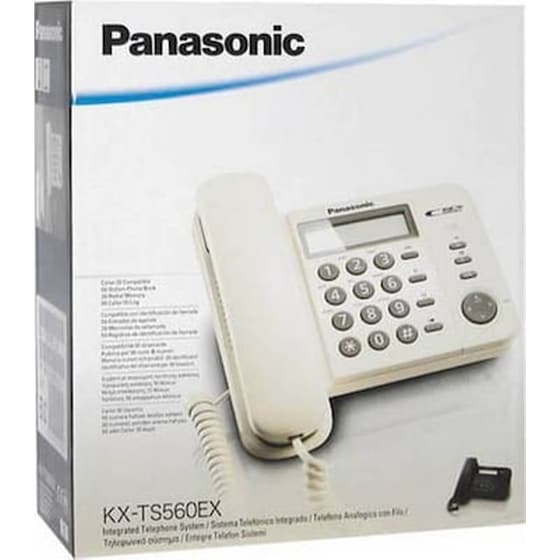 ENΣΥΡΜΑΤΟ ΤΗΛΕΦΩΝΟ PANASONIC KX-TS560B image 1
