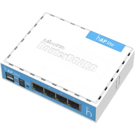 Mikrotik HAP Lite RB941-2nD Ασύρματο Router WiFi 4 με 4 Θύρες Ethernet