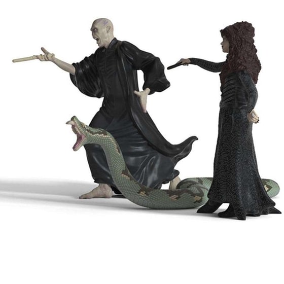 Φιγούρα Schleich Wizarding World - Lord Voldemort, Nagini & Bellatrix Lestrange (Harry Potter) image 4