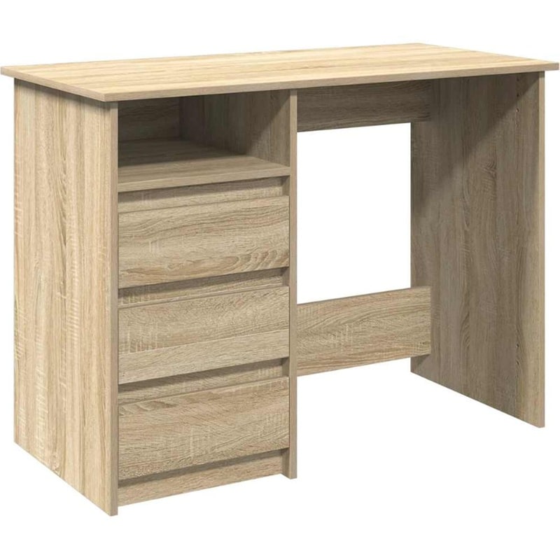Γραφείο VidaXL από Επεξεργασμένο Ξύλο 102x50x75 cm - Sonoma Δρυς