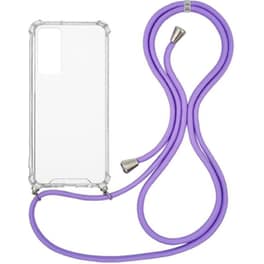 Θήκη Xiaomi Xiaomi 12X 5G - Sonique Armor Clear Με Κορδόνι  - Λιλά