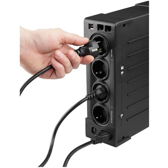 UPS EATON EL1200USBDIN Offline 1200VA 230V Μαύρο image 5