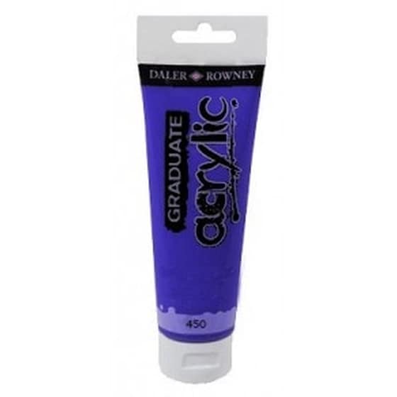 Daler Graduate Acrylic 120ml Violet image 0