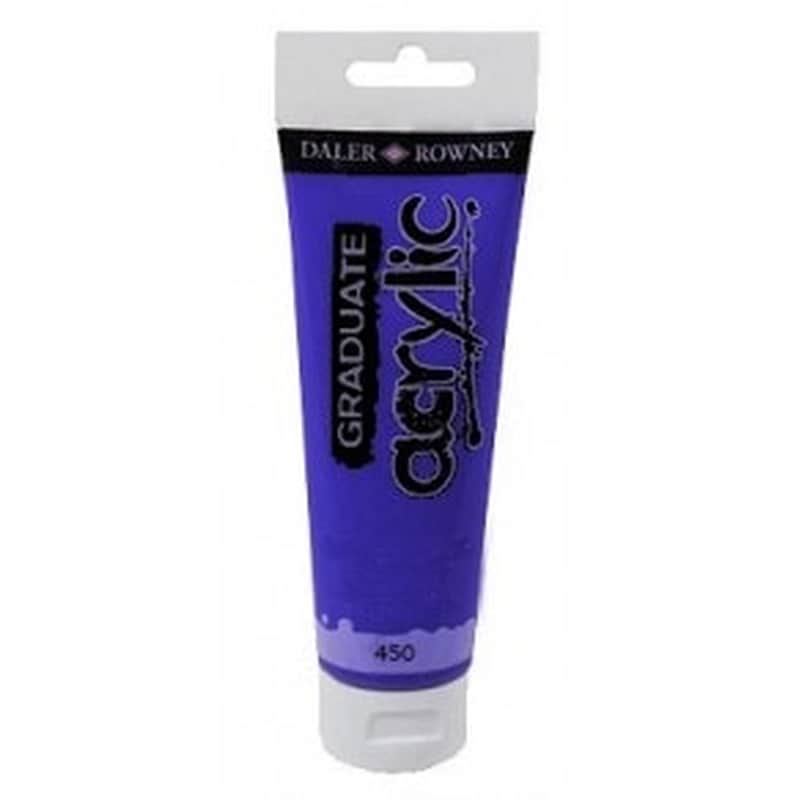 DALER ROWNEY Daler Graduate Acrylic 120ml Violet