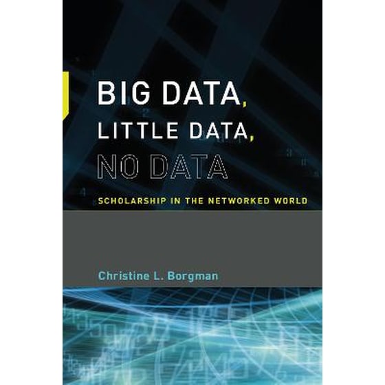Big Data, Little Data, No Data image 0
