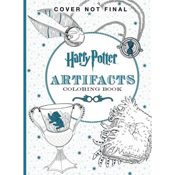 Harry Potter Magical Artefacts Colouring Book image 0