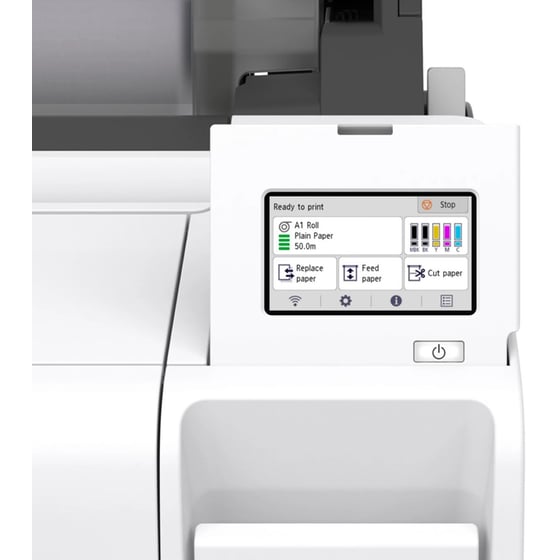 Canon imagePROGRAF TM-340 Έγχρωμος Εκτυπωτής Plotter με WiFi - Γκρι image 3