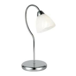 Πορτατίφ Aca Byron Dlx7391t Μεταλλικό 16x16x41 cm - Ασημί/Λευκό
