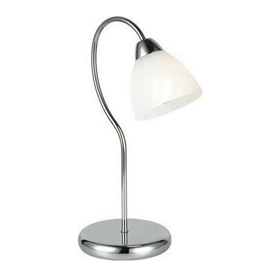 Πορτατίφ Aca Byron Dlx7391t Μεταλλικό 16x16x41 cm - Ασημί/Λευκό image 0