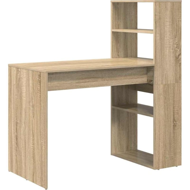 Γραφείο VidaXL από Επεξεργασμένο Ξύλο 113x54x120 cm - Sonoma Δρυς
