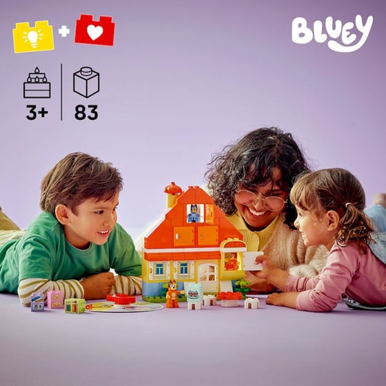 LEGO® DUPLO® Bluey Το Σπίτι της Οικογένειας της Μπλούι (10459) image 1