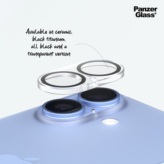 Προστατευτικό κάμερων Apple iPhone 16/iPhone 16 Plus - PanzerGlass Hoops Camera Lens Protection image 6