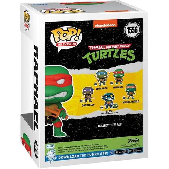 Funko Pop! Television - Teenage Mutant Ninja Turtles - Raphael #1556 image 1