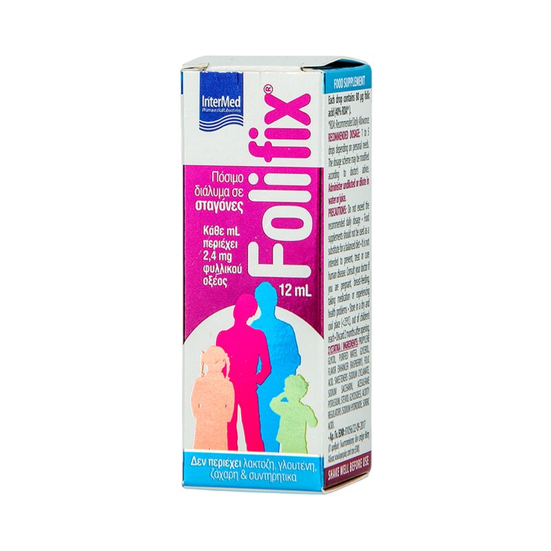 Intermed Folifix (Vitamin B9) - 12ml