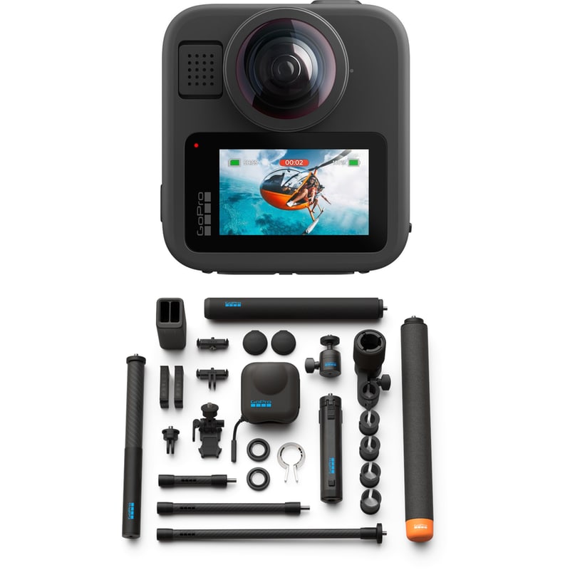 GOPRO Action Camera GoPro MAX2 - Accessories Bundle