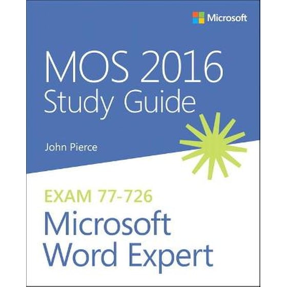 MOS 2016 Study Guide for Microsoft Word Expert image 0