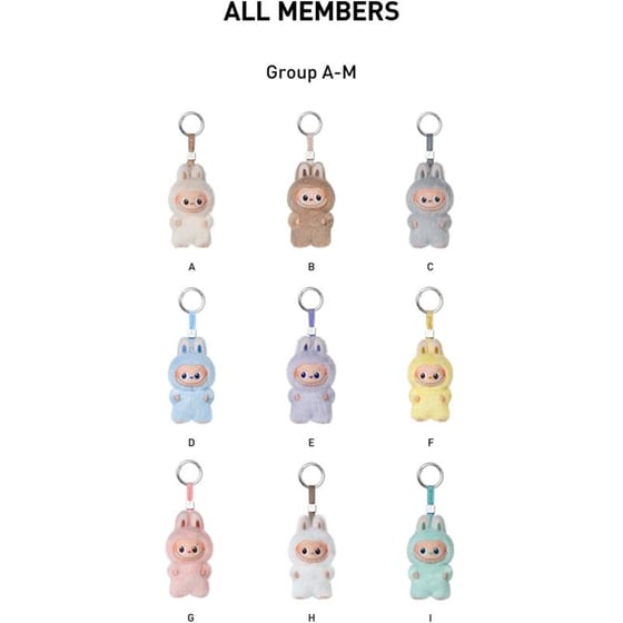 Λούτρινο Μπρελόκ Pop Mart The Monsters Pin For Love Series Blind Box (A-M) image 1