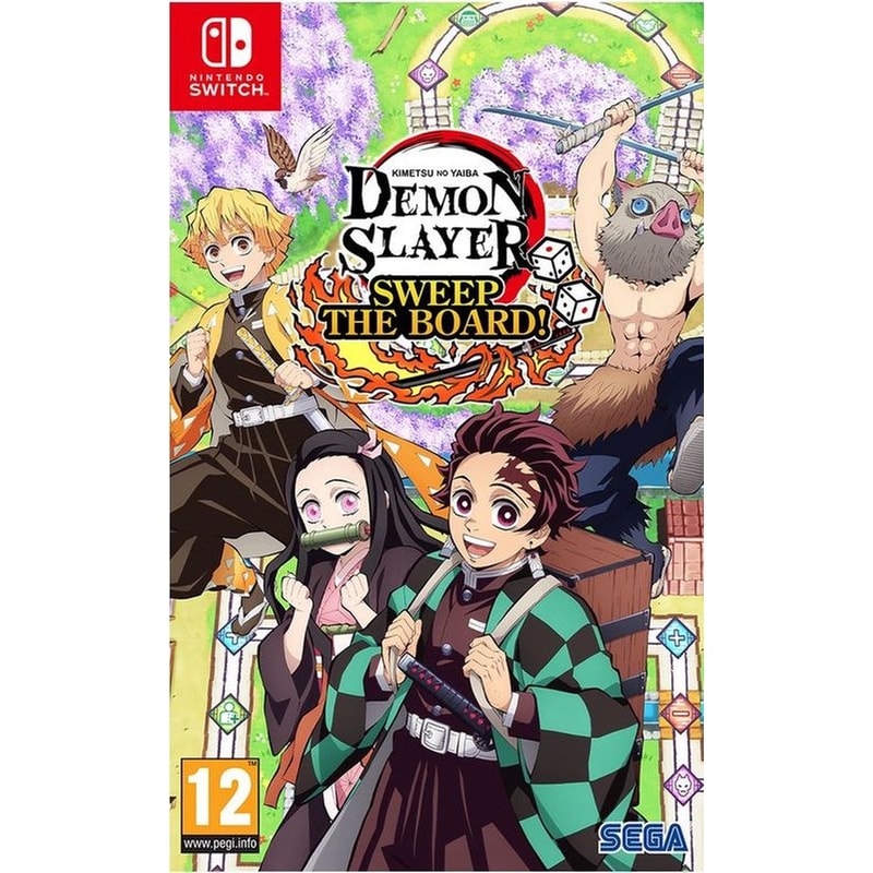 SEGA Demon Slayer -Kimetsu no Yaiba- Sweep the Board! - Nintendo Switch