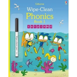 Wipe-Clean Phonics Book 1