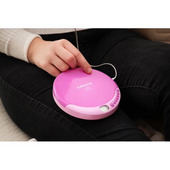 Φορητό Radio Lenco CD-011 - Ροζ image 5