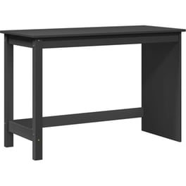Γραφείο VidaXL από Μασίφ Ξύλο Πεύκου 112x50x75 cm - Γκρι