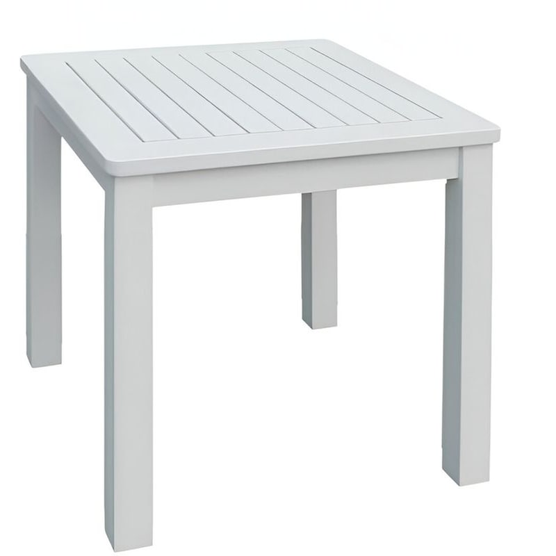 Τραπέζι Εξωτερικού Χώρου Woodwell 45x45x45 cm - Λευκό
