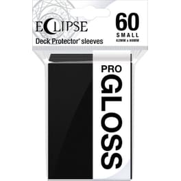 Ultra Pro Small Card Sleeves Gloss Jet Black 60 Τμχ