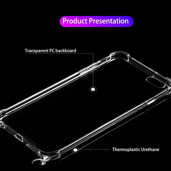 Θήκη Apple iPhone 14 - Sonique Armor Clear - Rainbow Λευκό image 3