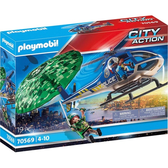 PLAYMOBIL® City Action Εναέρια Αστυνομική Καταδίωξη (70569) image 0