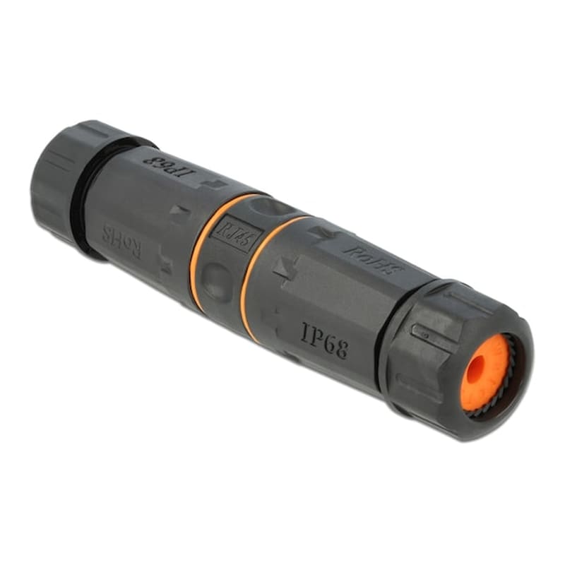 Αντάπτορας DeLock Cable Connector RJ45 σε RJ45 Cat.6A