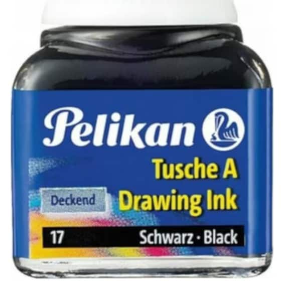 Χρώμα Σινική Μελάνη Pelikan 10Ml Μαύρο image 0