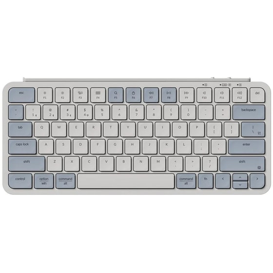 Keychron B1 Pro Ασύρματο Bluetooth Πληκτρολόγιο Αγγλικό US - Retro Blue image 0