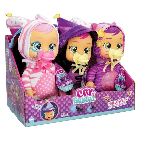 Κούκλα Cry Babies Κλαψουλίνια Tiny Cuddles Halloween (Διάφορα Σχέδια) image 11
