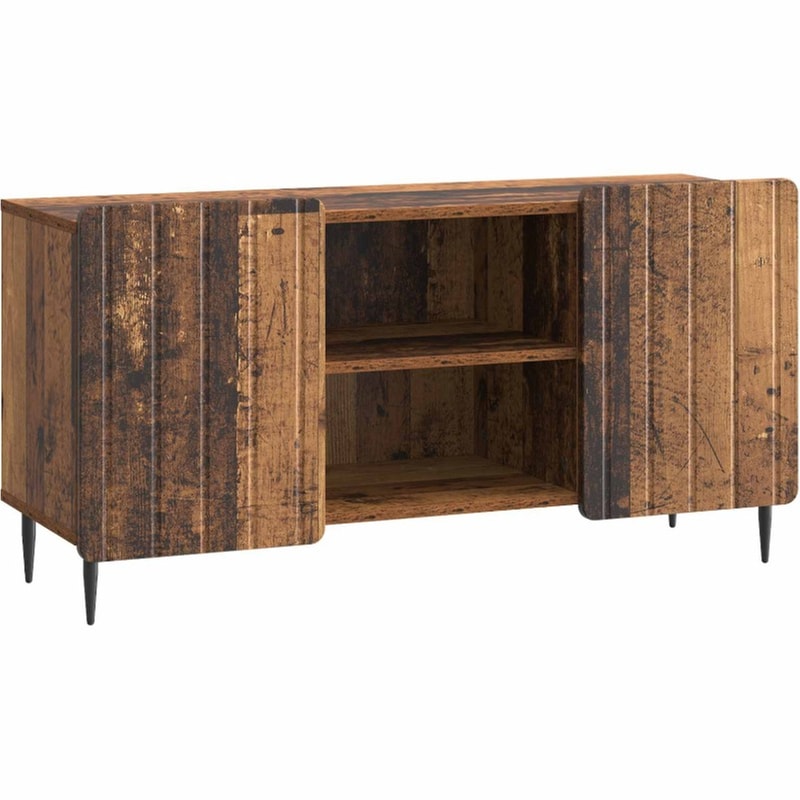Έπιπλο Τηλεόρασης VidaXL 102x34.5x52 cm - Παλαιωμένο Ξύλο