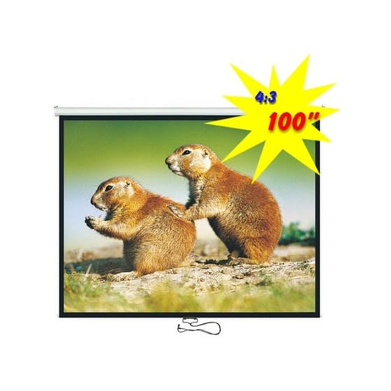 Brateck Οθόνη Προβολής 100" PEBC100 image 0