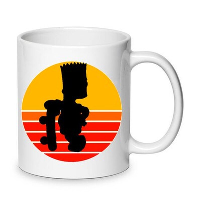 Κούπα The Simpsons Νo8 Κεραμική 330 ml - Bart Simpson OEM