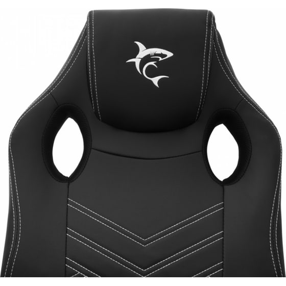 Gaming Καρέκλα White Shark Zolder από PVC - Μαύρη image 5
