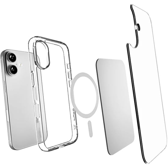 Θήκη Apple iPhone 17 - Puro Plate Mag Case - White image 4